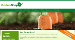 Desktop Screenshot of garten-shop.de